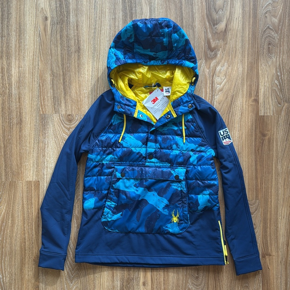 Spyder USST Glissade Hybrid Anorak Insulator Jacket